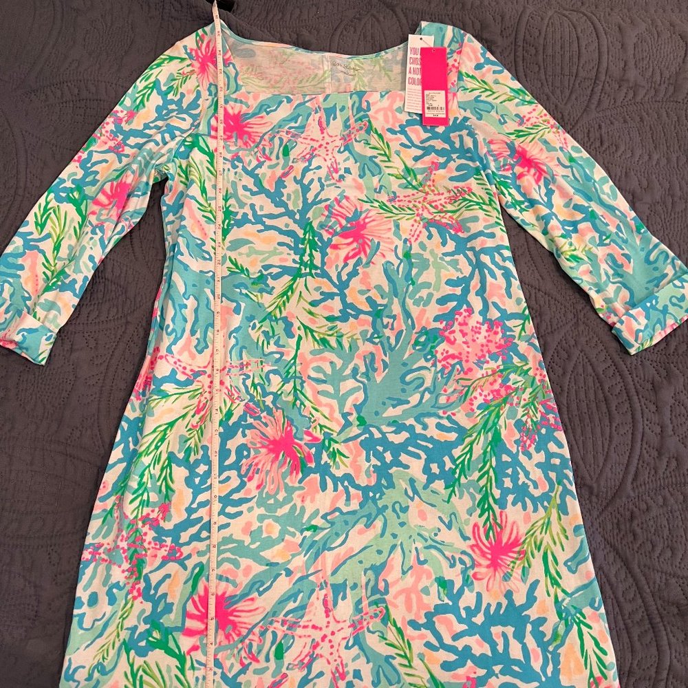 Lilly Pulitzer Multicolor Coral Reef Print Shift Dress